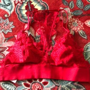 Triangle racerback bralette